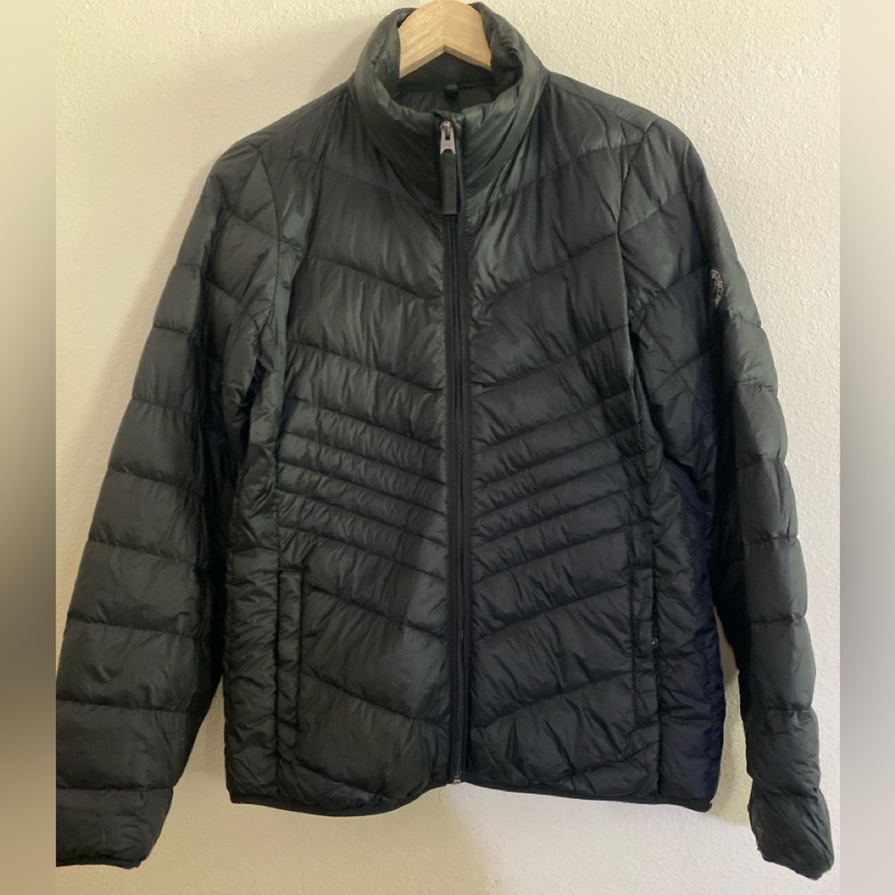 Abercrombie Fitch Jacket Women’s Black Insulated Puffer Nylon Packable Medium